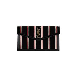 Косметички Saint Laurent Uptown Pouch 'Nero/Rosso/Avorio'
