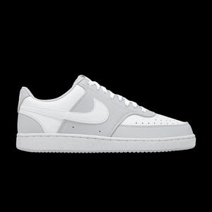 Теннисная повседневная обувь Nike Court Vision Low 'Pure Platinum'
