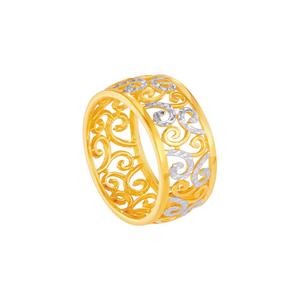 HABIB 916/22K кольцо из желтого и белого золота 6200021YW
