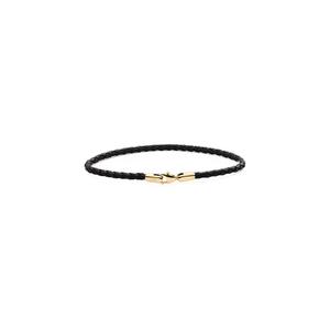 Плетеный кожаный браслет Daniel Sheffield 3.0mm Gold Унисекс-браслет для женщин и мужчин кожаный браслет DW Официальный аутентичный оригинал