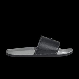 Слайды adidas Adilette Comfort Slide 'Black Silver Metallic'
