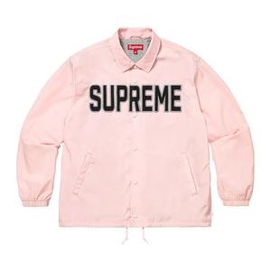 Куртки-бомберы Supreme Spellout Coaches Jacket 'Pink'