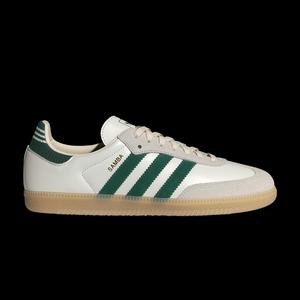 Повседневные футбольные кроссовки adidas Samba OG 'Облачно-Белый Коллегиальный Зеленый Гум'