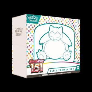 Коллекционные карты Pokémon Scarlet & Violet: 151 Elite Trainer Box