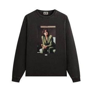 Футболка с длинным рукавом Kith For The Sopranos Jennifer Vintage Long Sleeve Tee 'Black'