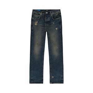 PURPLE BRAND Рваные джинсы широкого кроя «Indigo»
