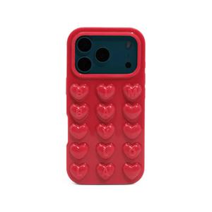 Красный глянцевый чехол для iPhone 17 Pro Max