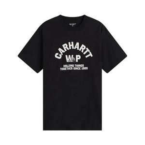 Футболки с коротким рукавом Carhartt WIP Short-Sleeve Column T-Shirt 'Черный'