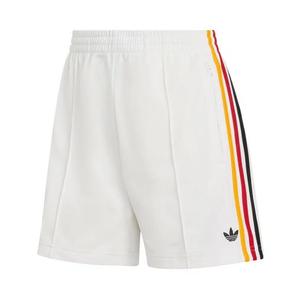 Adidas Originals Firebird Classic Shorts 'Облачно-белый/Коллегиальное золото/Командный мощный красный/Чёрный'