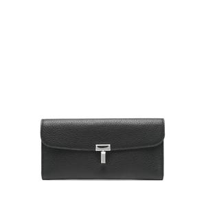 Кошелек T-Lock из зернистой кожи