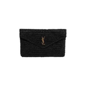 Сумки Saint Laurent Large Envelope Pouch 'Черный'