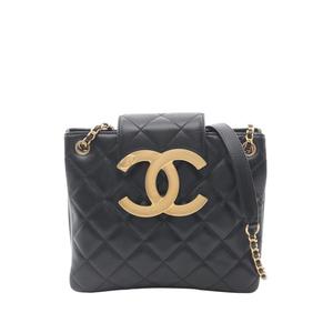 Маленькая сумка на плечо Quilted Lambskin Giant CC Chain (2021-2026 годы)