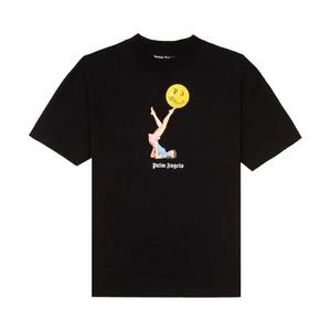 Футболки Palm Angels Juggler Pin Up Tee 'Черный/Розовый'