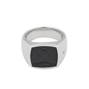 Серебряное кольцо Clytia с ониксом