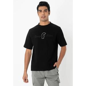 FIT IN Свободная футболка с дисциплинированным принтом