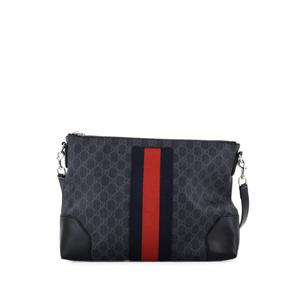 Сумка через плечо Web Zip Flat Messenger GG среднего размера