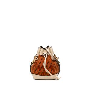 Сумка-сэтчел Mini Zucca Suede Mon Tresor Bucket Bag (2010-2026 годы)