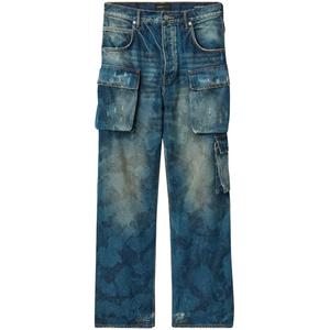 Широкие джинсы P018 Triple Pocket Cargo
