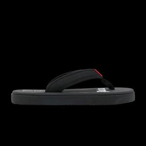 Слайды Palm Angels Logo Tag Flip Flops 'Black'