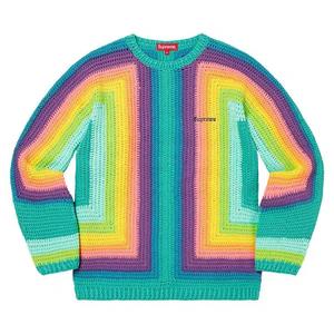 Свитеры Supreme Hand Crocheted Sweater 'Многоцветный'