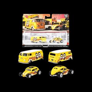 Игрушки и игровые наборы Hot Wheels Premium Car Culture Volkswagen T1 Panel Bus & Beetle 2-Pack Set