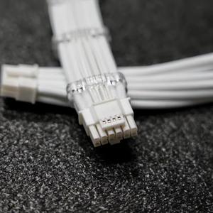 MODDER.W PSU 2-8p прямой 12VHPWR модульный кабель (ASUS/SEASONIC) - White