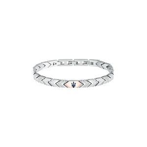 MASERATI Jewels 215 мм мужской браслет из нержавеющей стали, красно-зеленый+синий, JM225AVD90 (регулируемый)