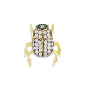 Серьга Scarab