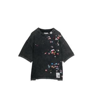 Футболка Kids Sticker с эффектом потертости