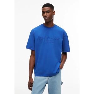 Оверсайз футболка с классическим тональным логотипом - Tommy Jeans