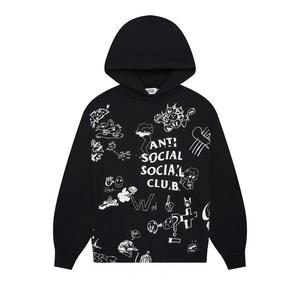 Худи Anti Social Social Club Illustrated Hoodie 'Black'
