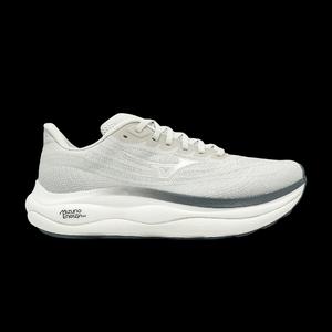 Беговые кроссовки Mizuno Wave Sky 9 Super Wide 'Серый слоновая кость'