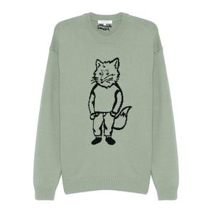 Свитер с принтом Dressed Fox