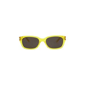 Солнцезащитные очки Saint Laurent Oval Frame 'Yellow/Black'