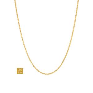 HABIB Oro Italia 916 желтое золото ожерелье GC20580626(060Y) (22K золото)
