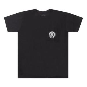 Футболки с коротким рукавом Chrome Hearts x Bella Hadid Horseshoe Logo T-Shirt 'Black'