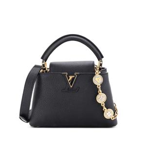 Маленькая сумка-сэтчел My Capucines Chain Bag Taurillion
