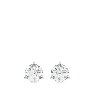 Серьги-гвоздики с бриллиантами