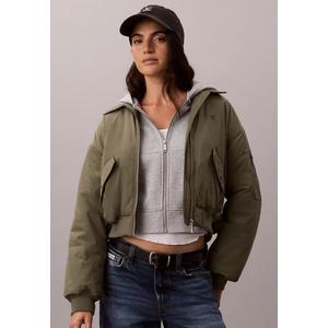 Нейлоновая куртка-бомбер - Calvin Klein Jeans