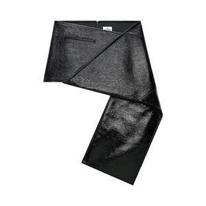 Низы Courrèges Fold Vinyl Mini Skirt 'Black'