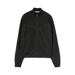 Трековые куртки Off-White OW Face Band Slim Track Top 'Black'
