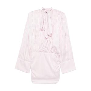 Платье мини LS Bow со сборками