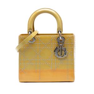 Сумка-сэтчел Ombre Patent Cannage Lady Dior среднего размера (2015 год)