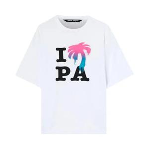 Футболки Palm Angels I Love PA Classic T-Shirt 'Белый'