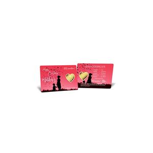 5G Gold Collection 999.9/24K Серия «С днём рождения, мама» Золотой слиток (1 г)