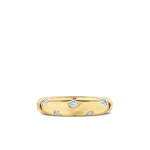 Кольцо Cobblestone Diamond из желтого золота
