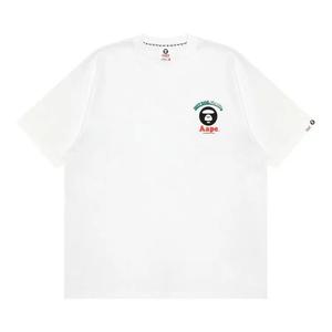 Футболки с коротким рукавом AAPE X Jun Oson Moonface Graphic Tee 'Белый'