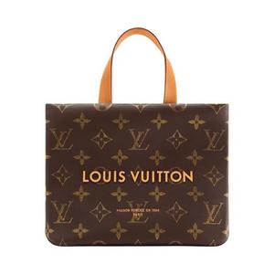 Сумка с ручками Louis Vuitton Mini Shopper Tote 'Brown Monogram Cowhide Leather'