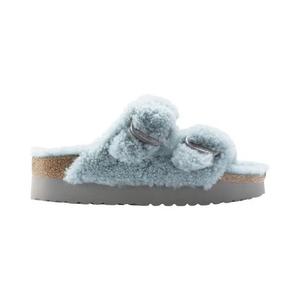 Сандалии Birkenstock Arizona Big Buckle Shearling 'Faded Aqua'