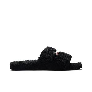 Тапочки Balenciaga Furry Slides 'Black'